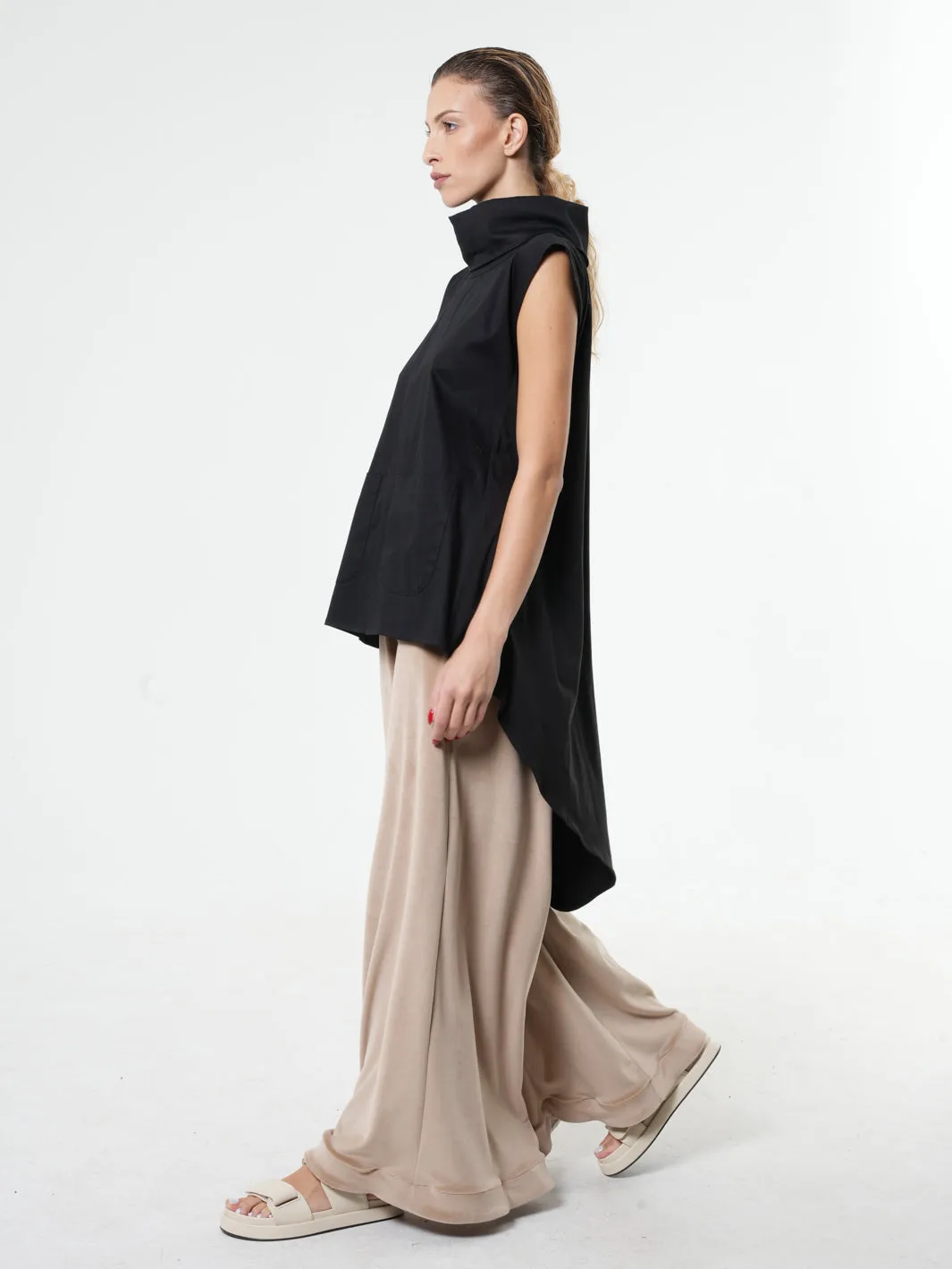 Oversize Asymmetric Tunic