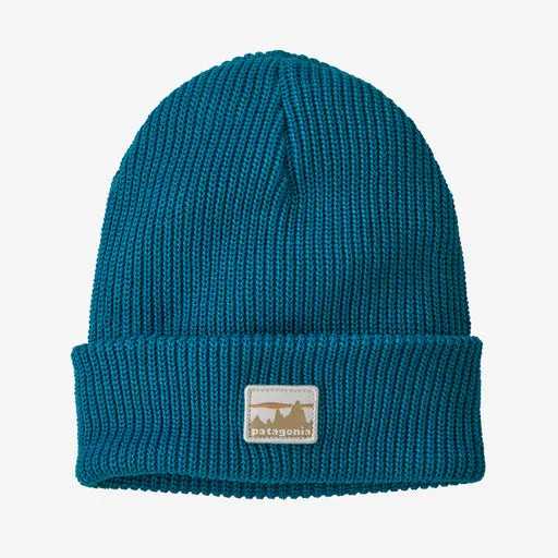 Patagonia B Kids Logo Beanie - 73 Skyline / Belay Blue