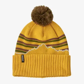 Patagonia Powder Town Beanie - Fitz Roy Stripe / Cabin Gold