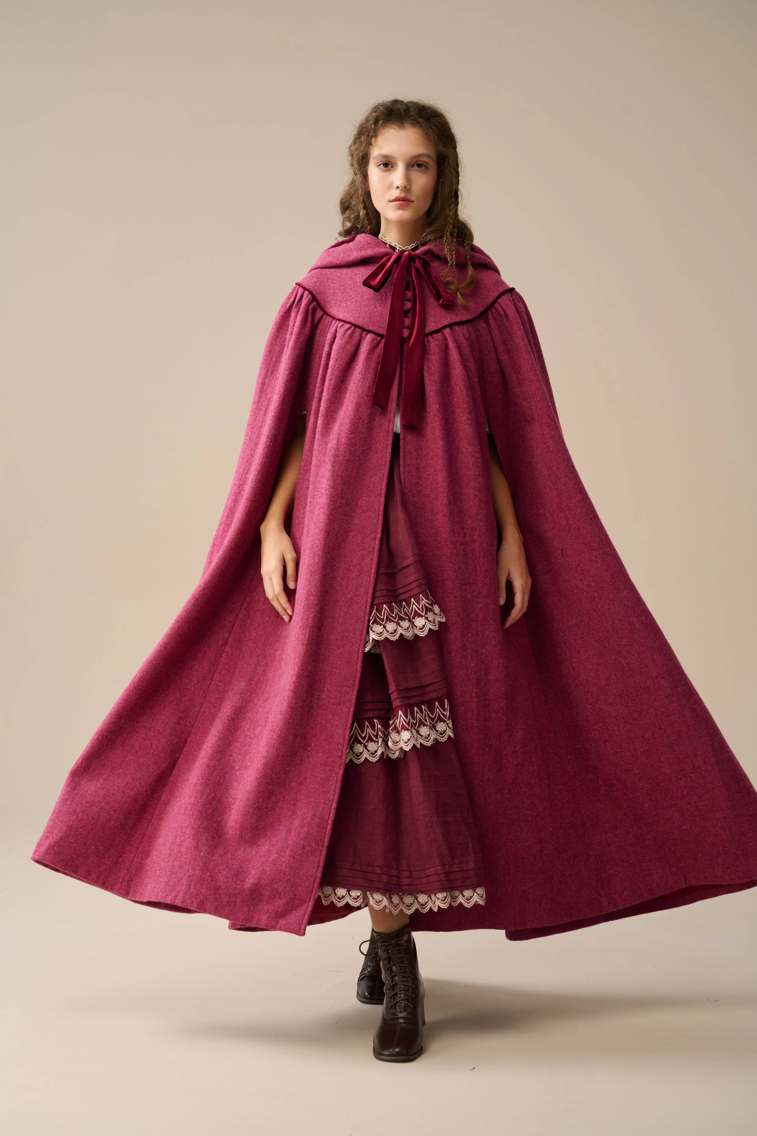 Perfumer 33 | hooded wool cloak