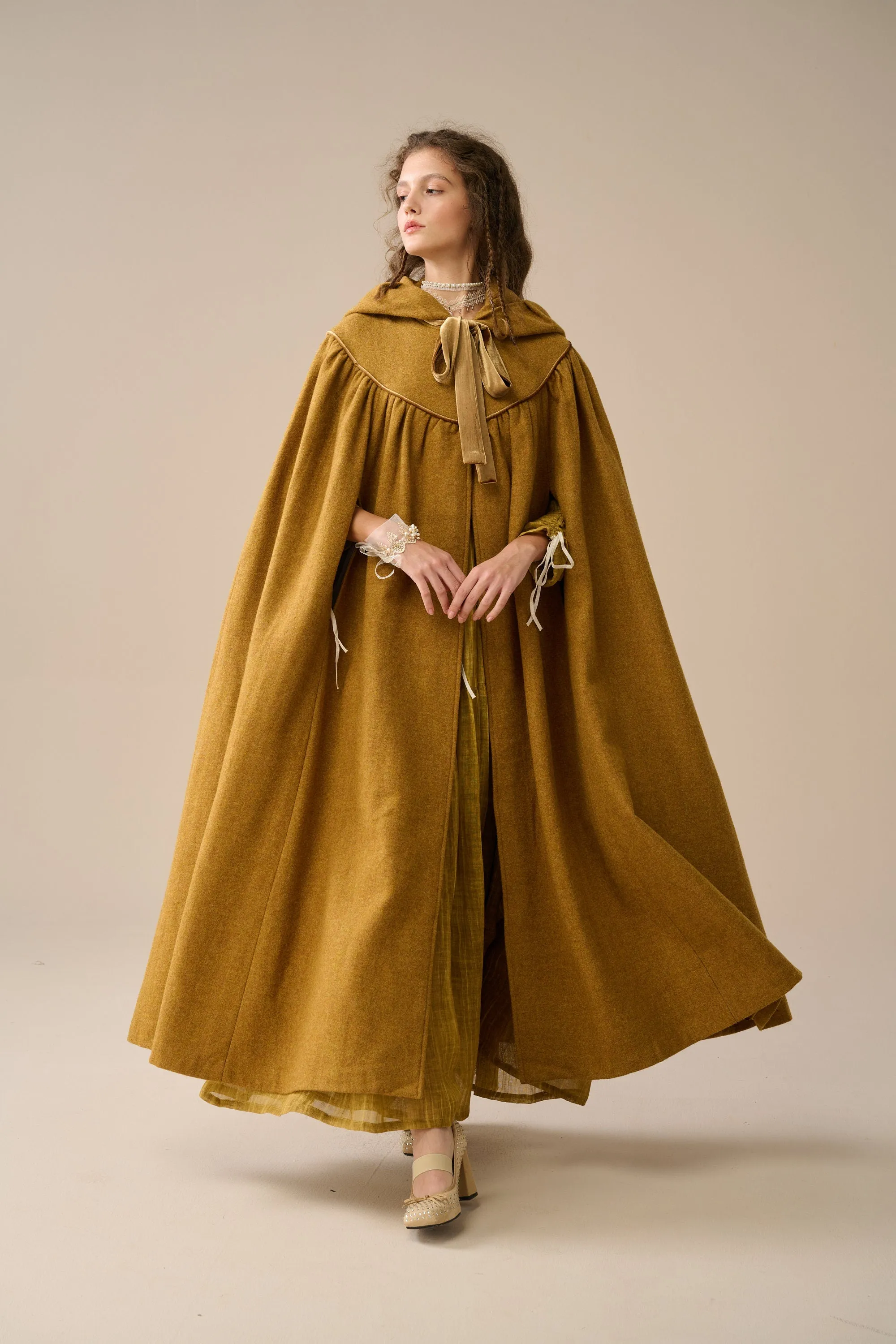 Perfumer 33 | hooded wool cloak