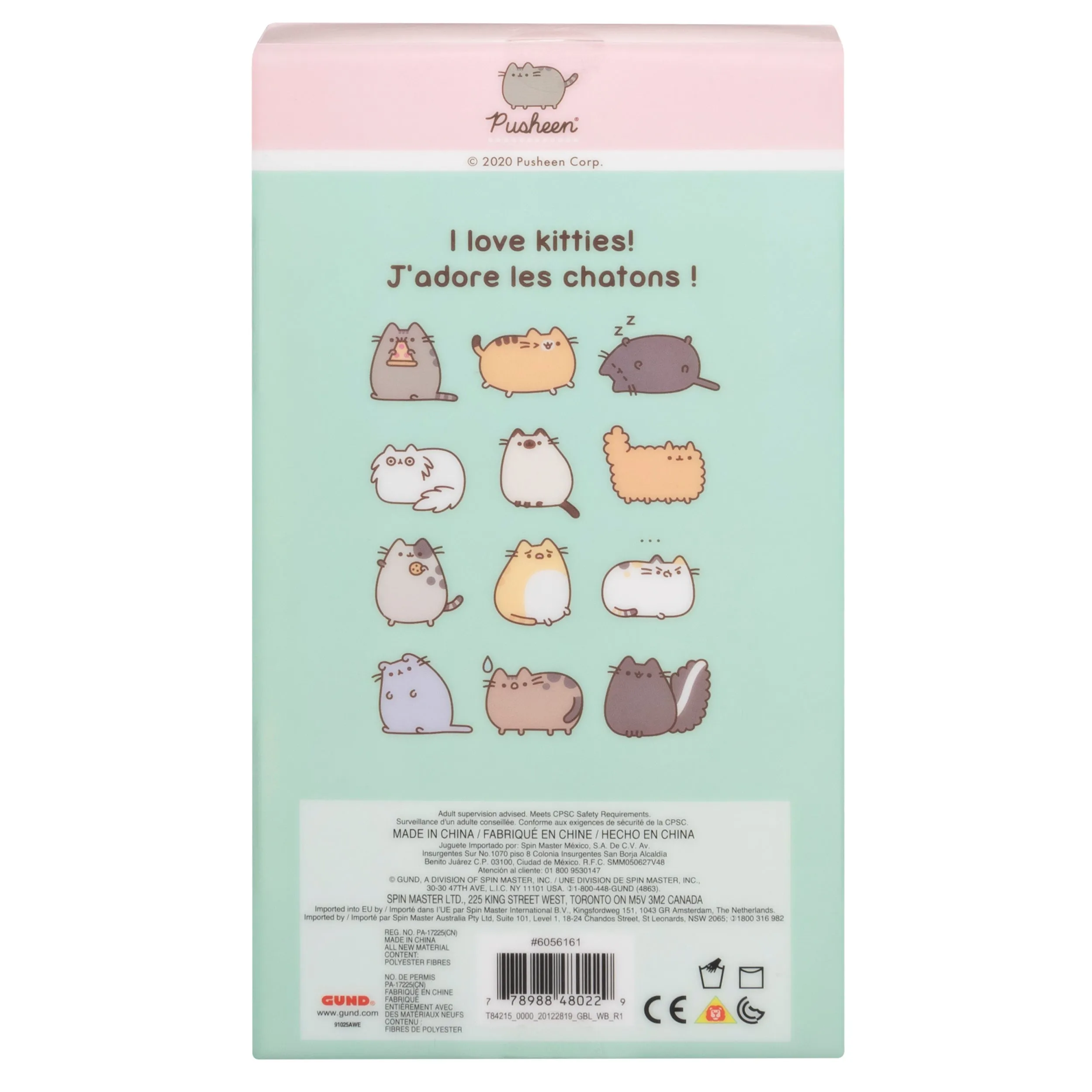 Pusheen Comic Collector I Love Kitties Set of 6