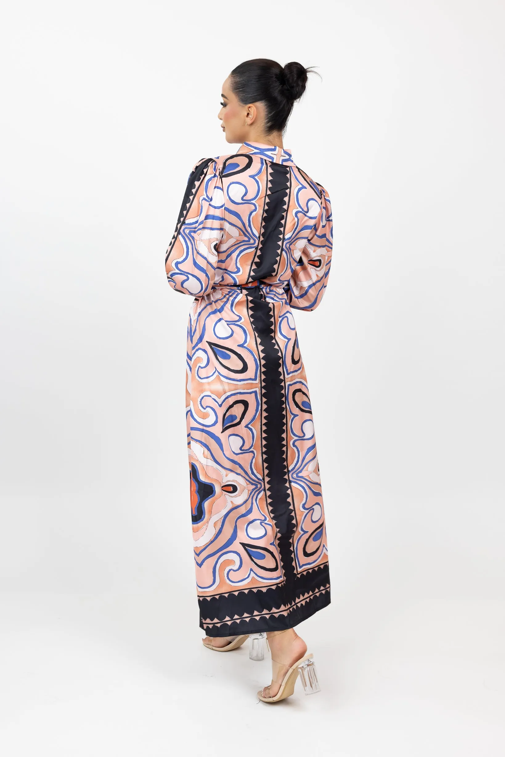 Retro Funk Maxi Dress