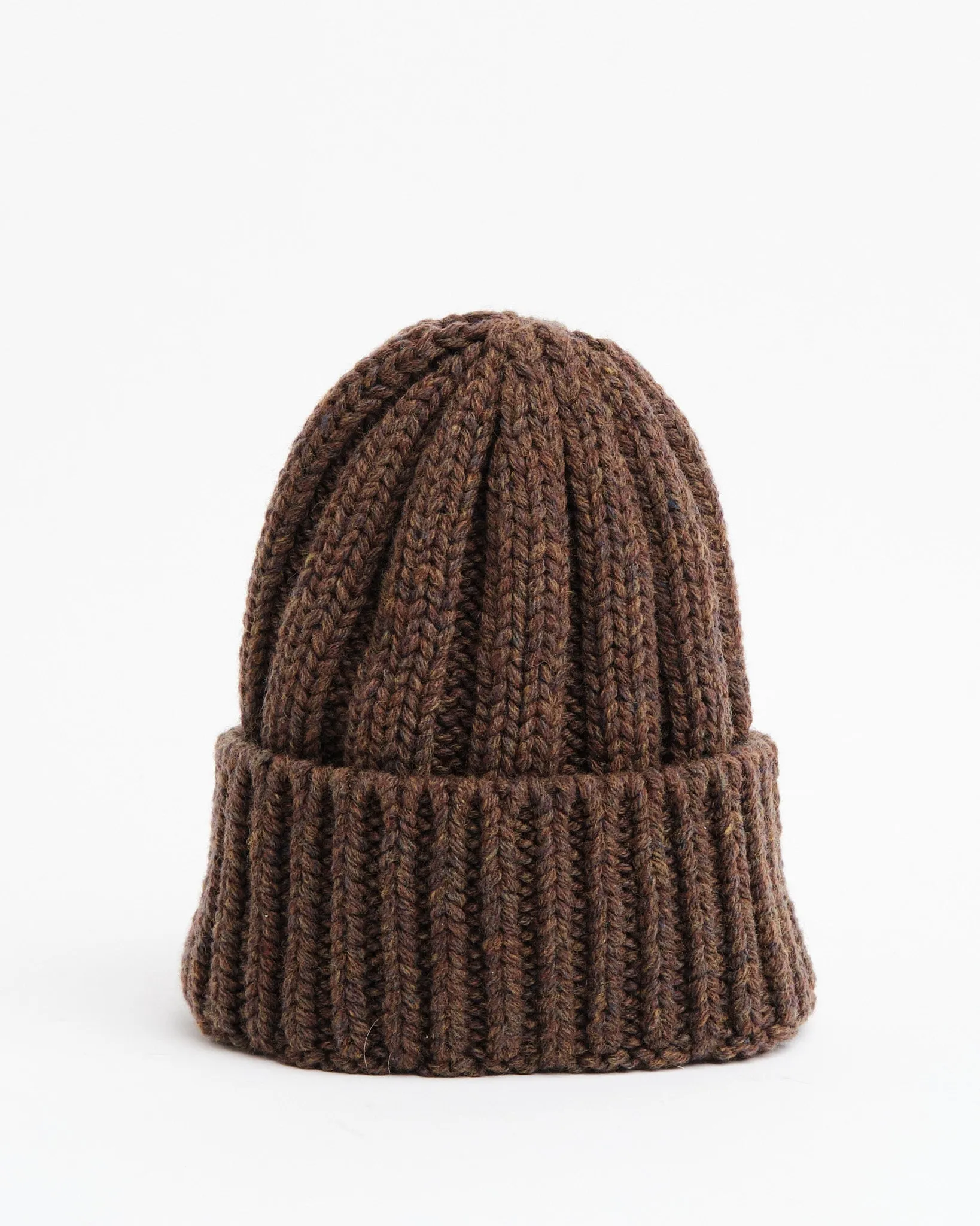 Rib Beanie Brown