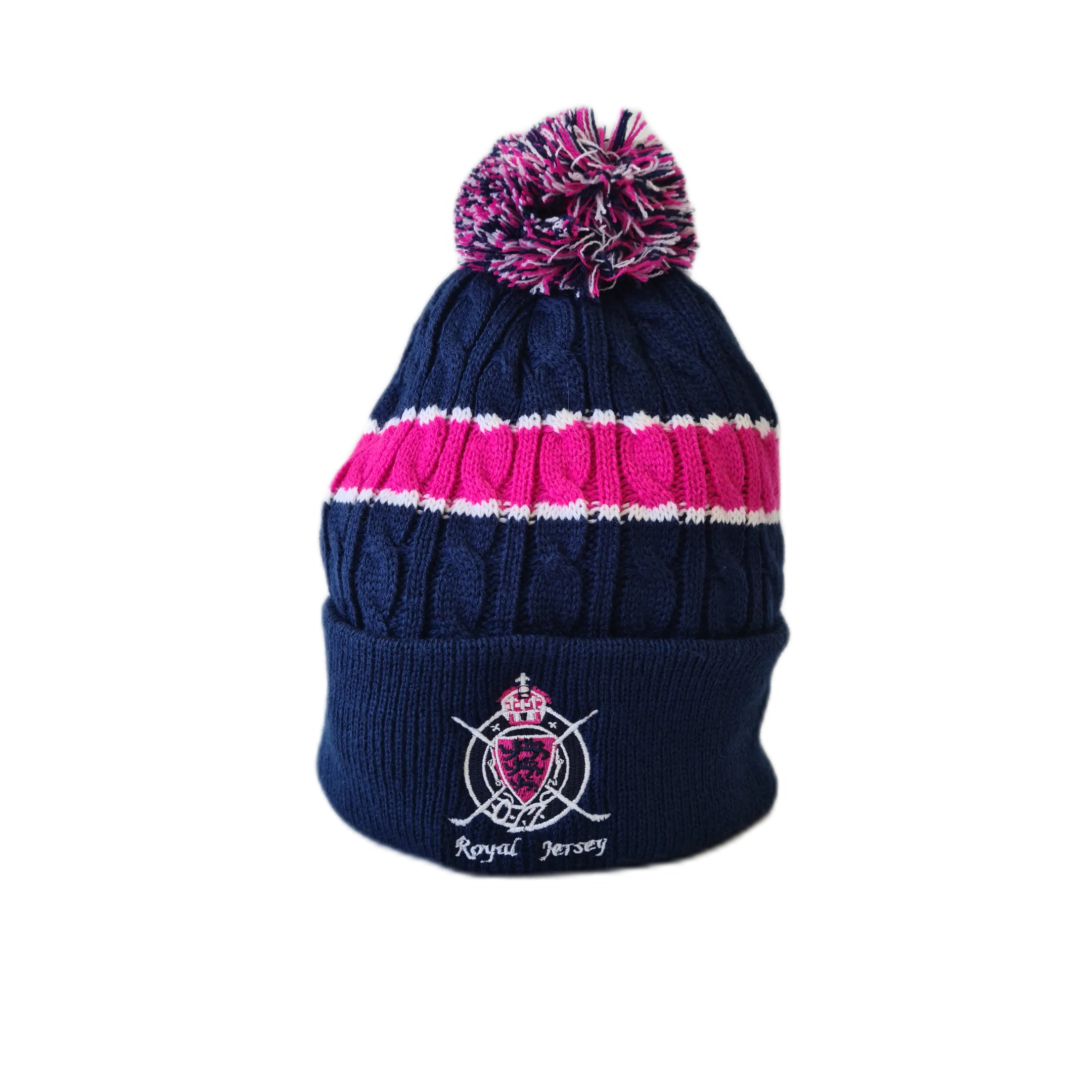 Royal Jersey Winter Beanies / Bobble Hats