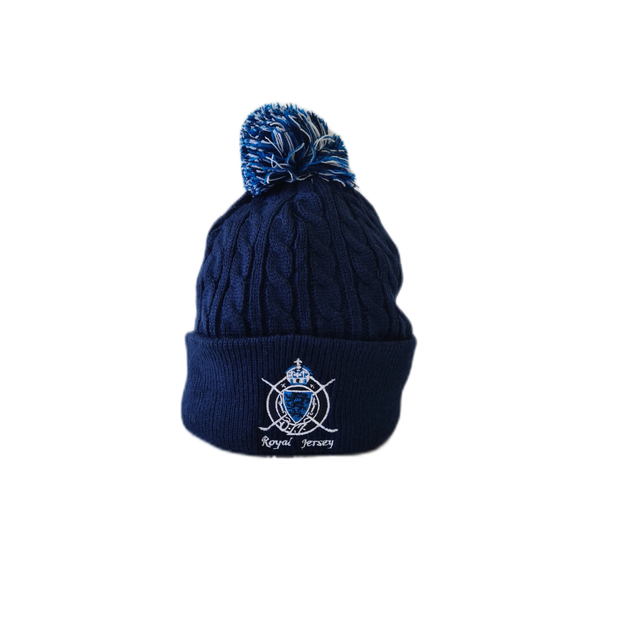 Royal Jersey Winter Beanies / Bobble Hats