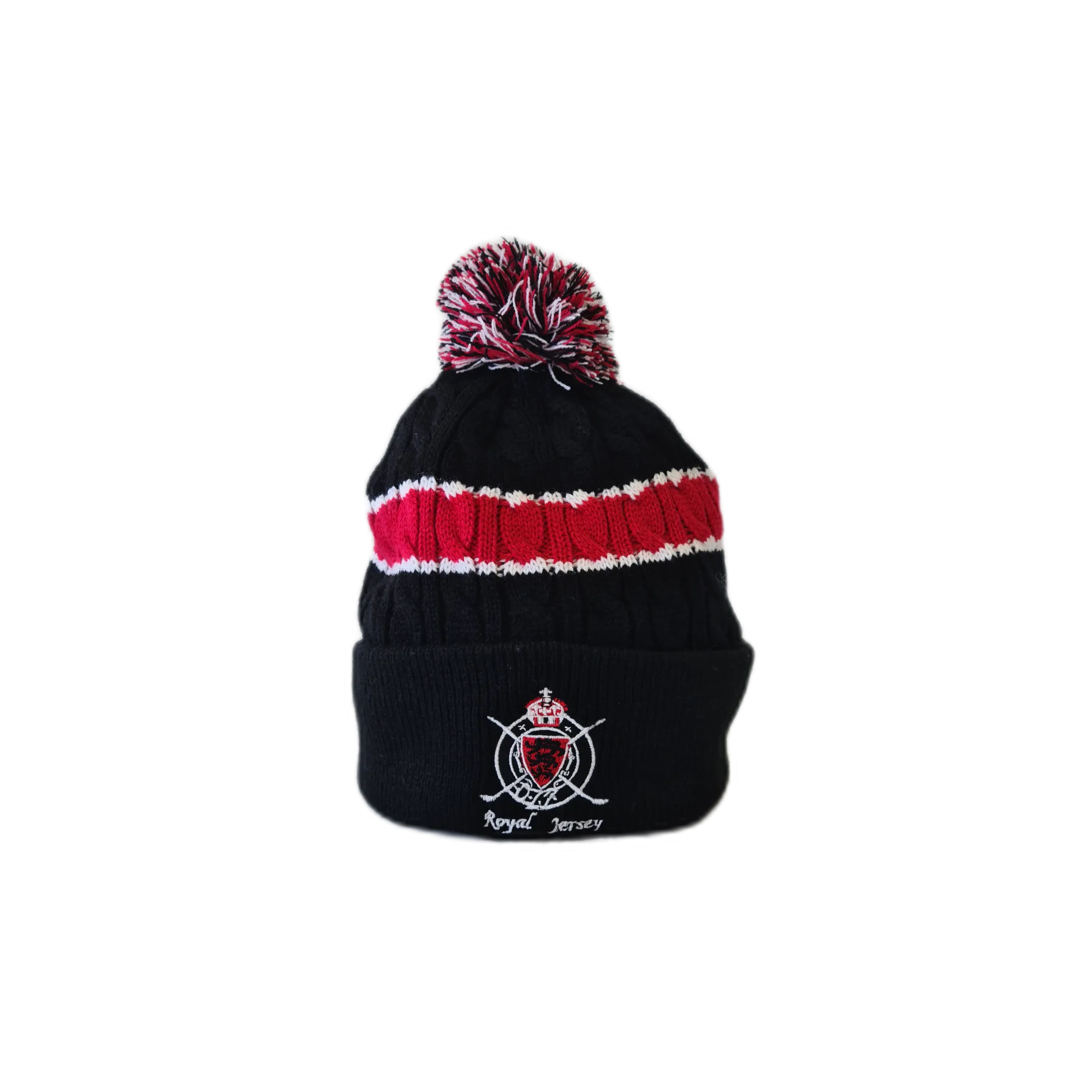 Royal Jersey Winter Beanies / Bobble Hats