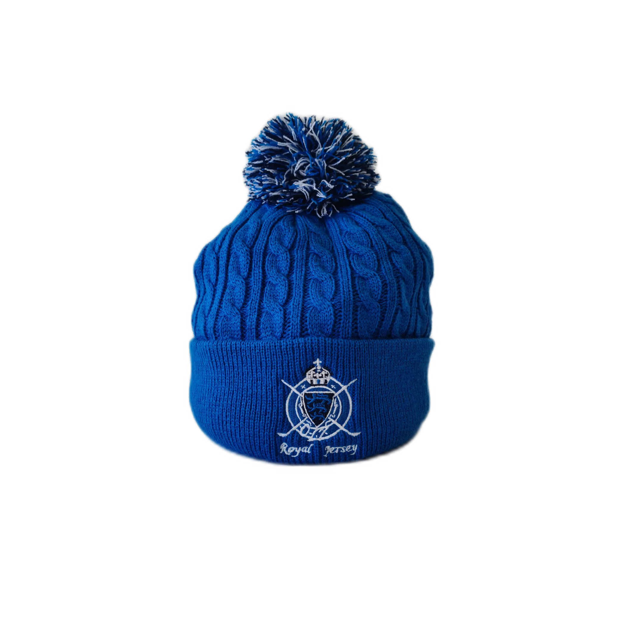 Royal Jersey Winter Beanies / Bobble Hats