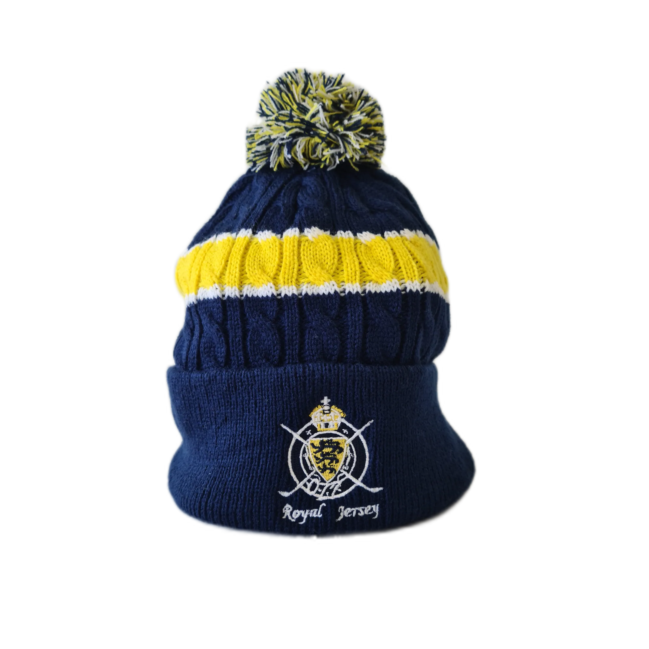 Royal Jersey Winter Beanies / Bobble Hats