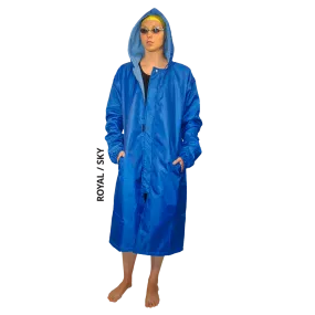 Royal/Sky SS Swim Parka