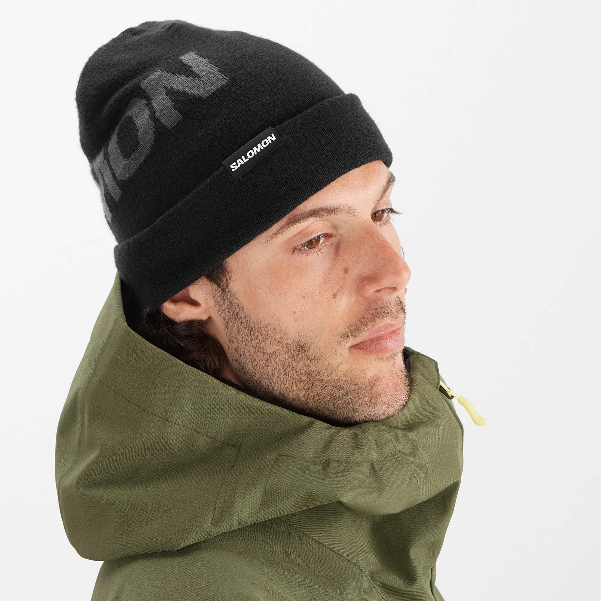 Salomon Hermitage Beanie Deep Black | Buy Salomon Hermitage Beanie Deep Black here | Outnorth