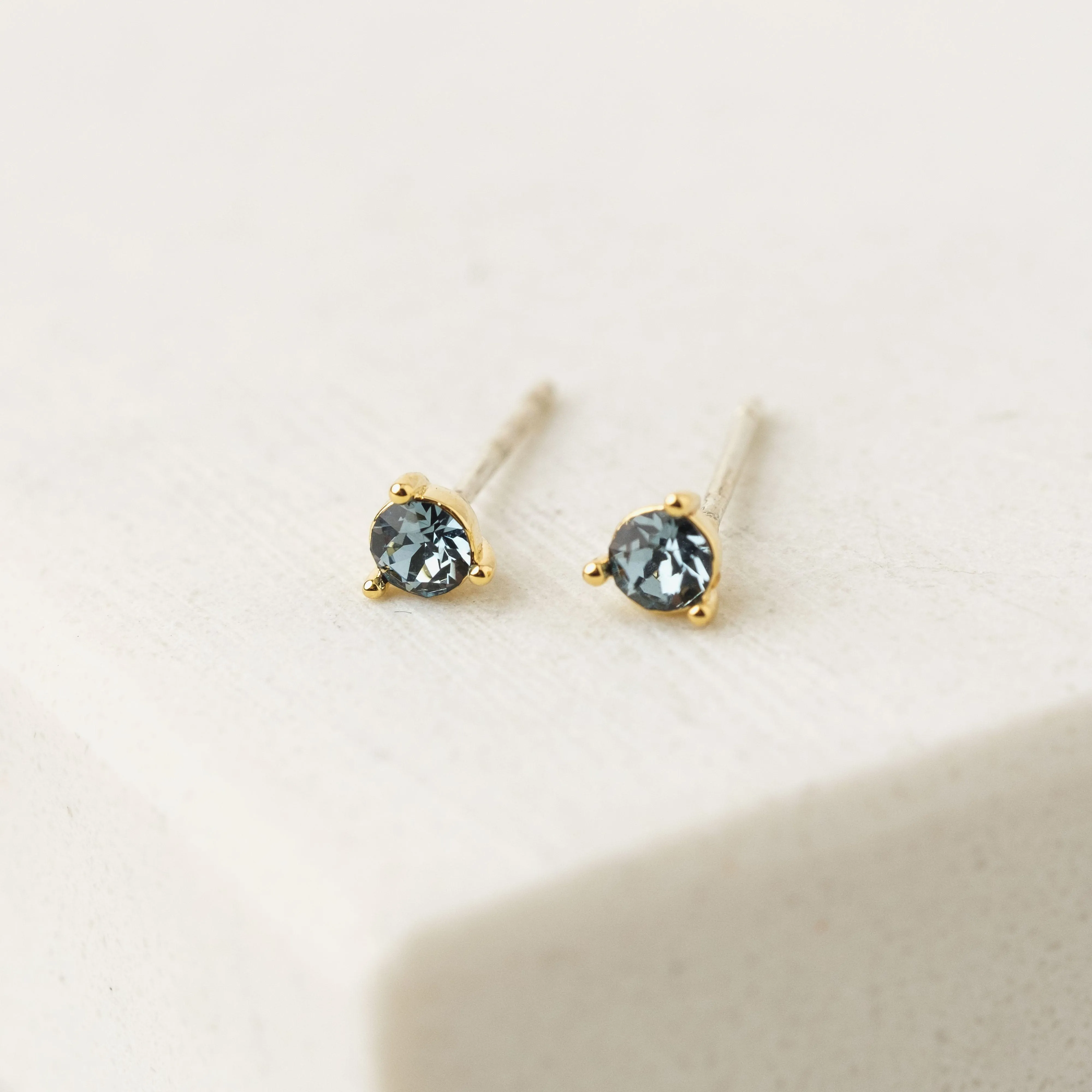 September Kaleidoscope Birthstone Stud Earrings