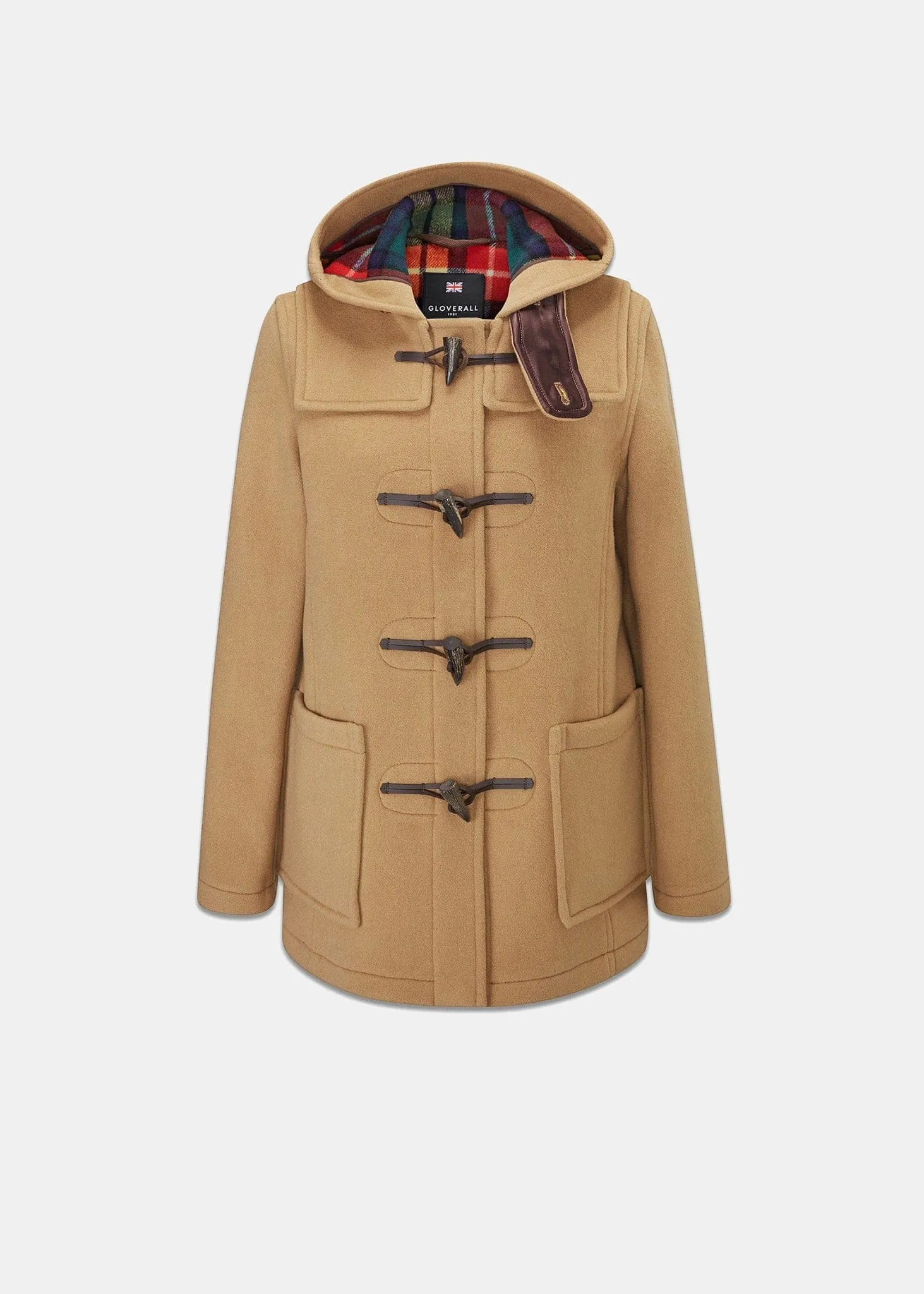 Short Slim Fit Duffle Camel Buchanan