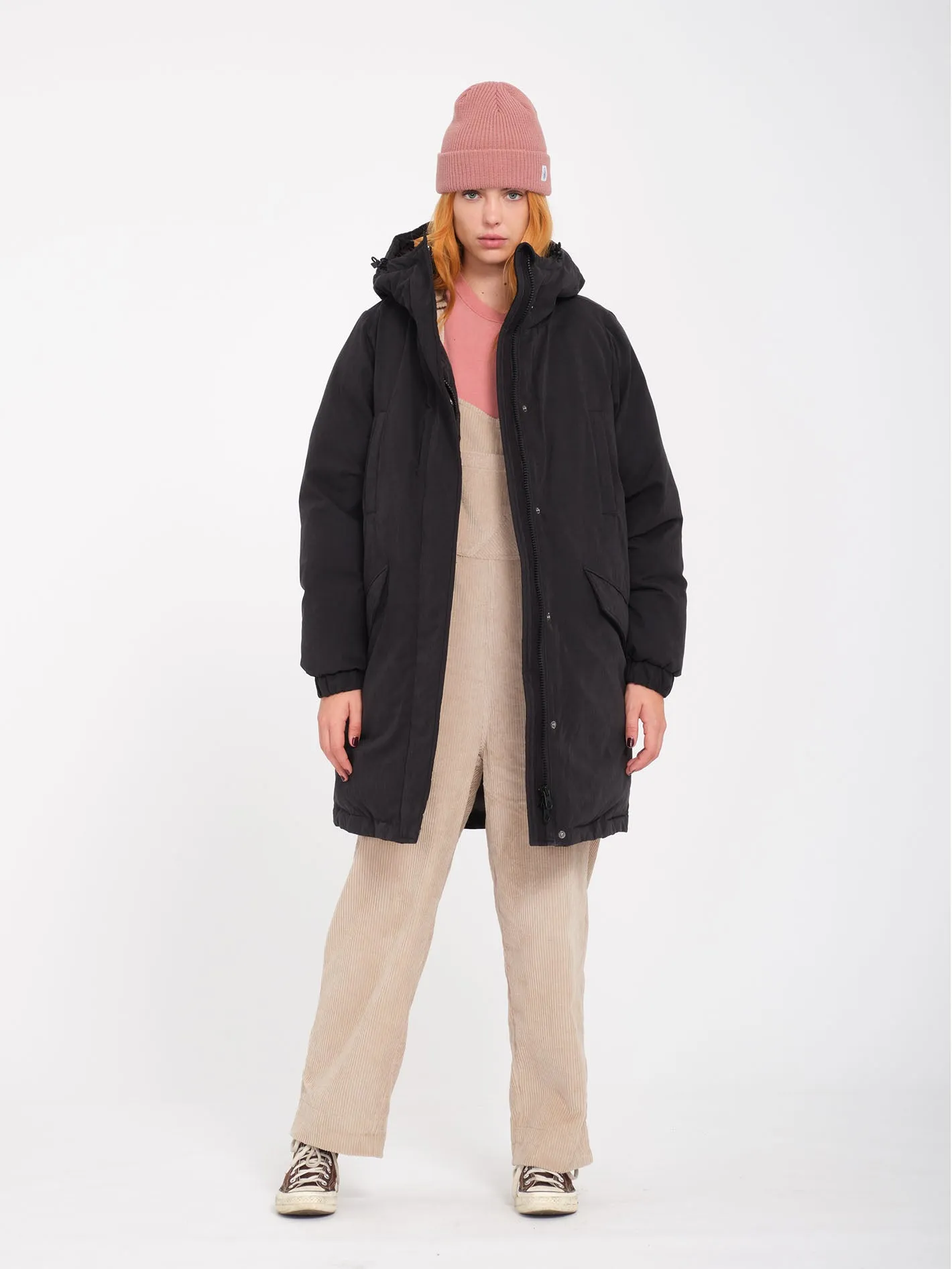 Sleepi Puff Up Parka - Black