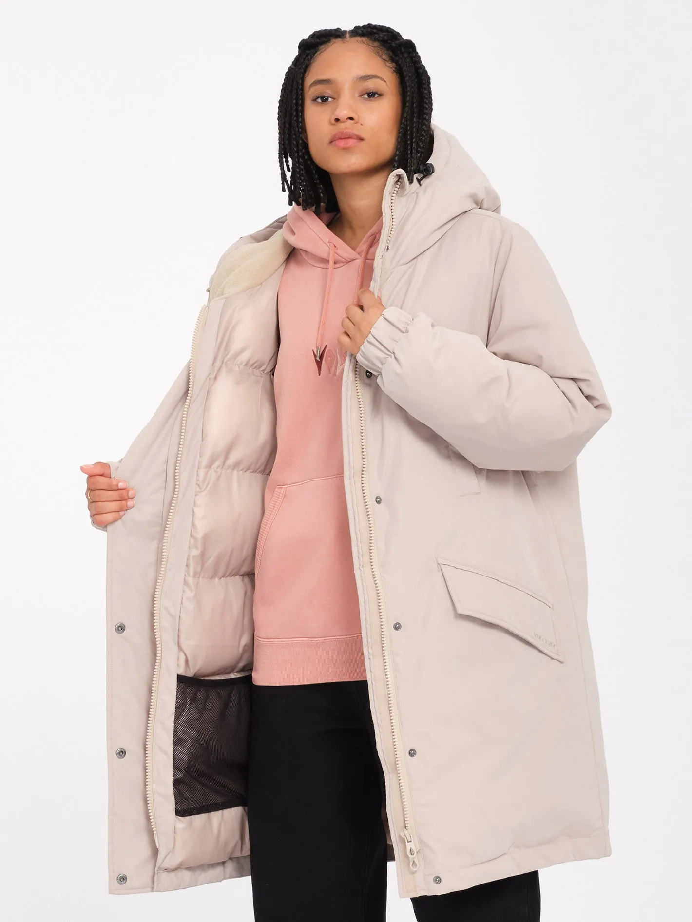 Sleepi Puff Up Parka - Light Khaki