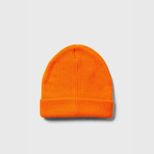 Stan Ray Waffle Skull Beanie - Blaze Orange