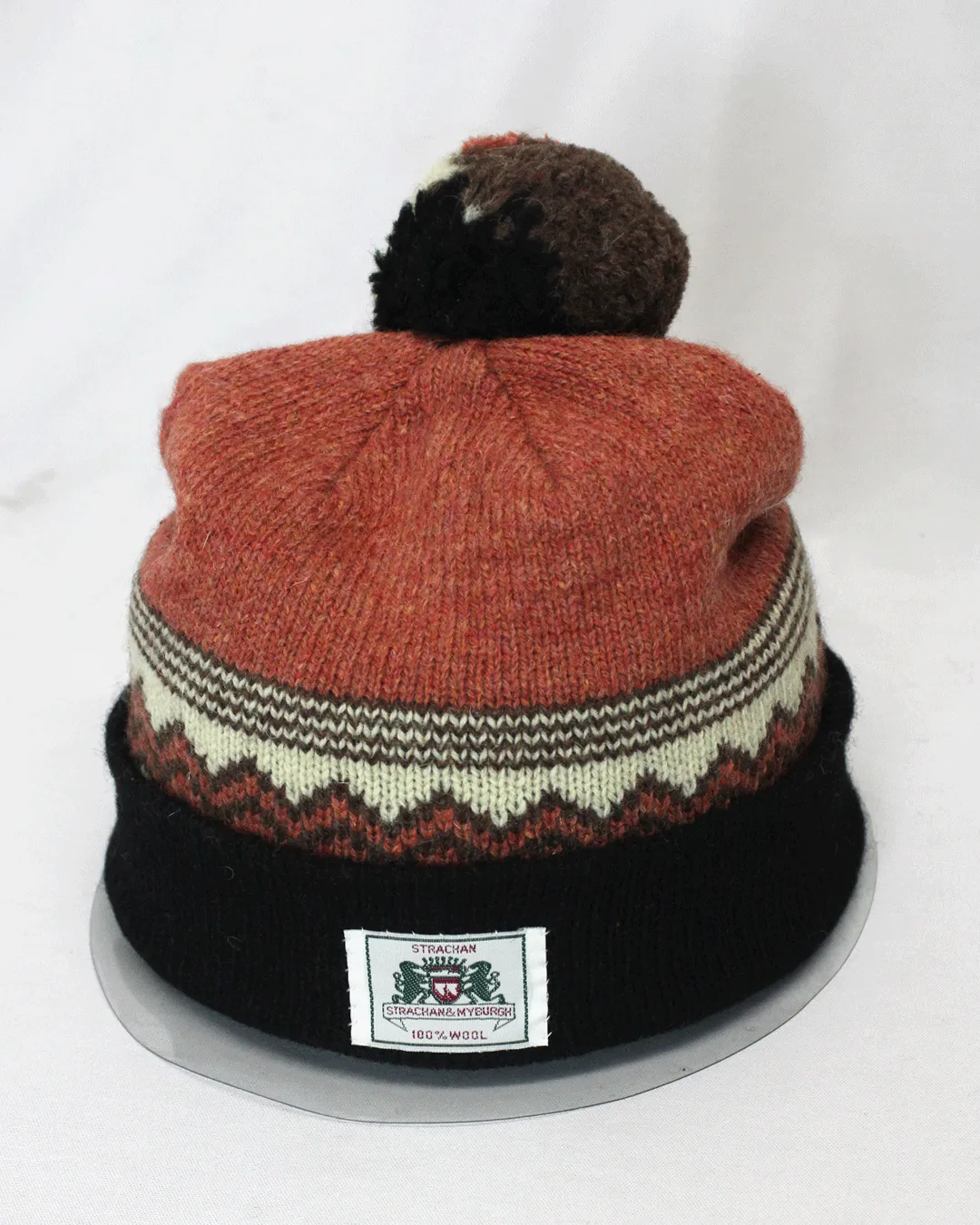 STRACHAN Orange/Brown Beanie