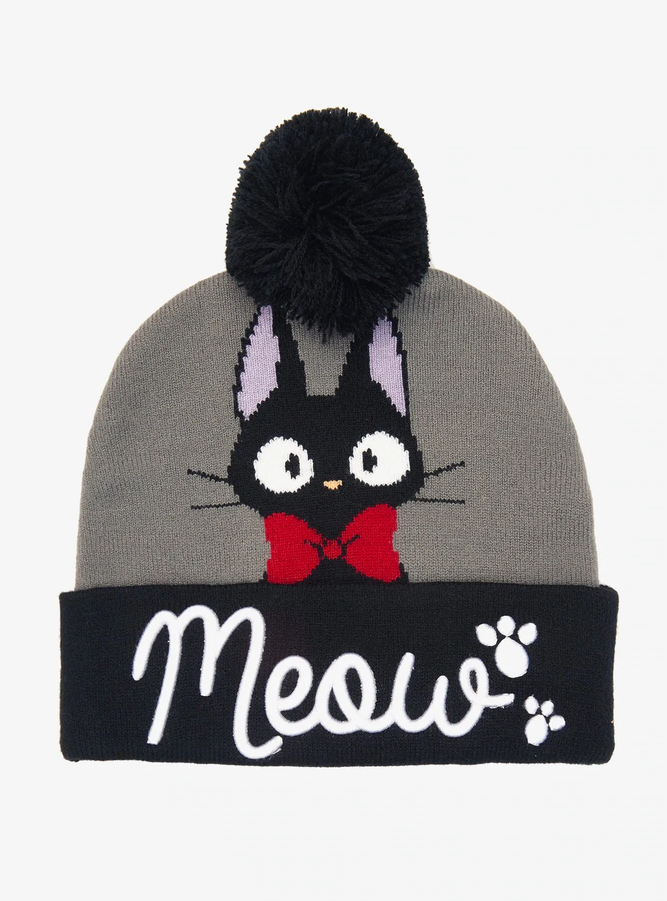 Studio Ghibli KIKI'S Delivery Service JIJI Meow Pom Beanie