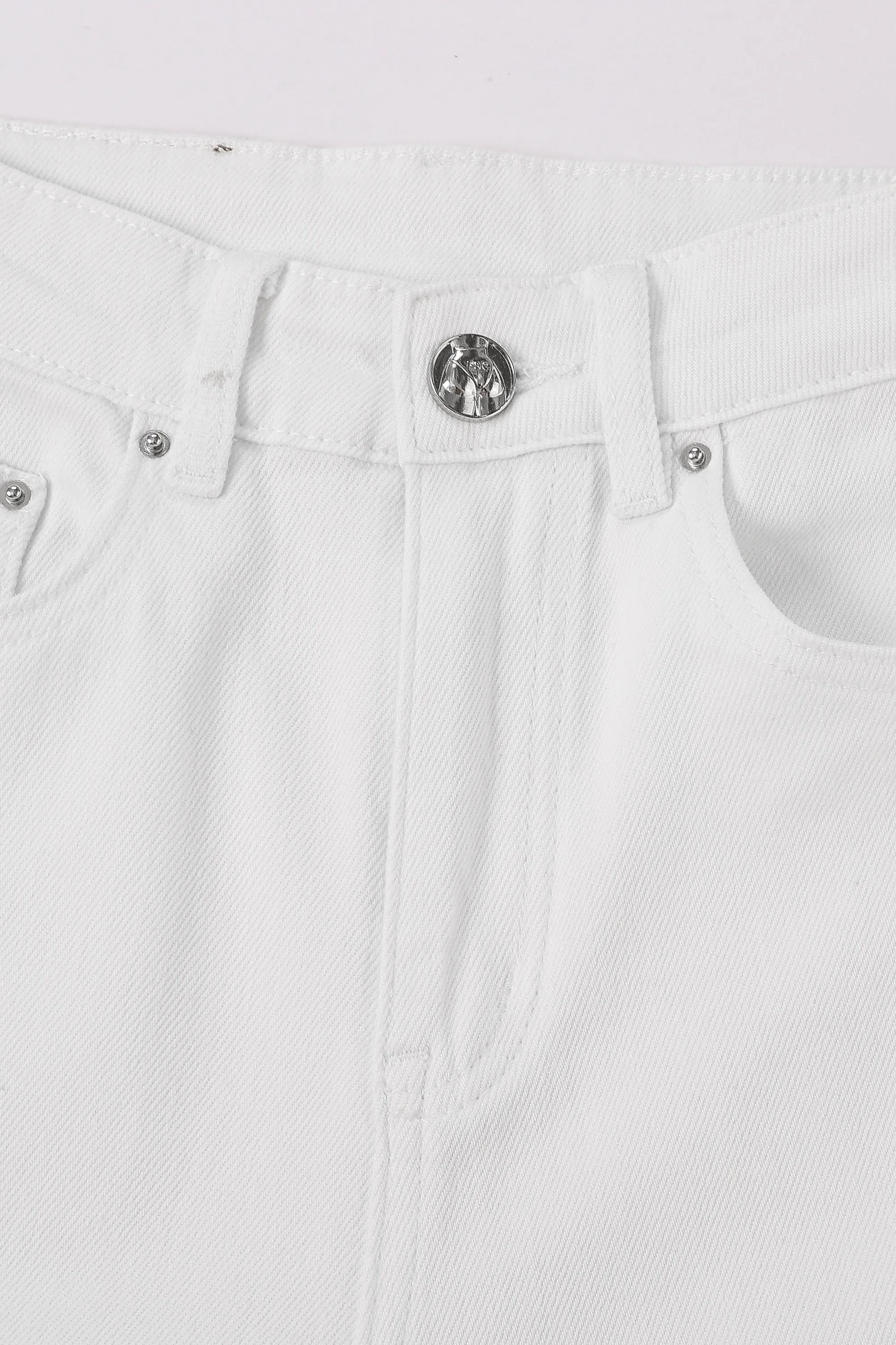 TALL Farm Nap Jeans White