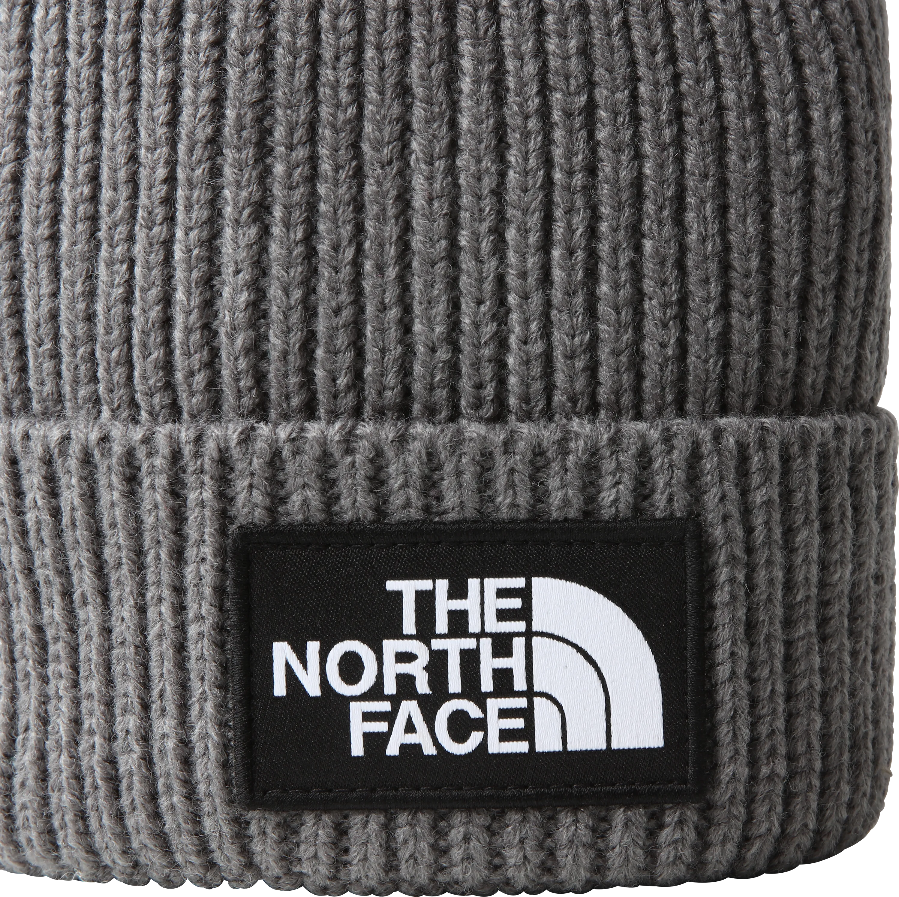 The North Face Kids&#x27; TNF Box Logo Cuff Beanie TNF Medium Grey Heather | Buy The North Face Kids&#x27; TNF Box Logo Cuff Beanie TNF Medium Grey Heather here | Outnorth