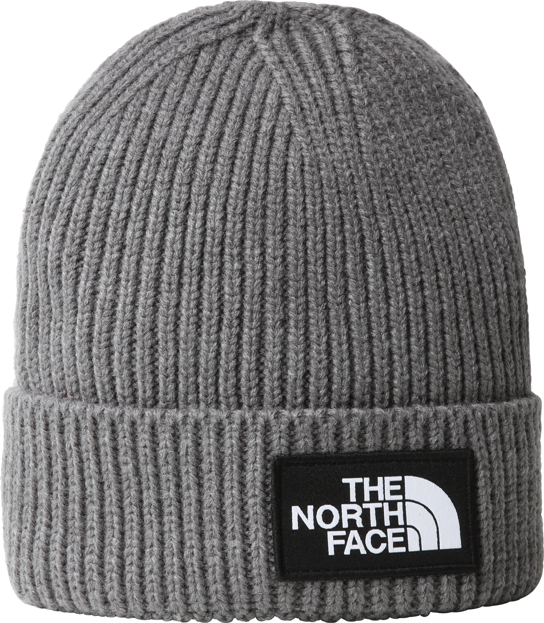 The North Face Kids&#x27; TNF Box Logo Cuff Beanie TNF Medium Grey Heather | Buy The North Face Kids&#x27; TNF Box Logo Cuff Beanie TNF Medium Grey Heather here | Outnorth