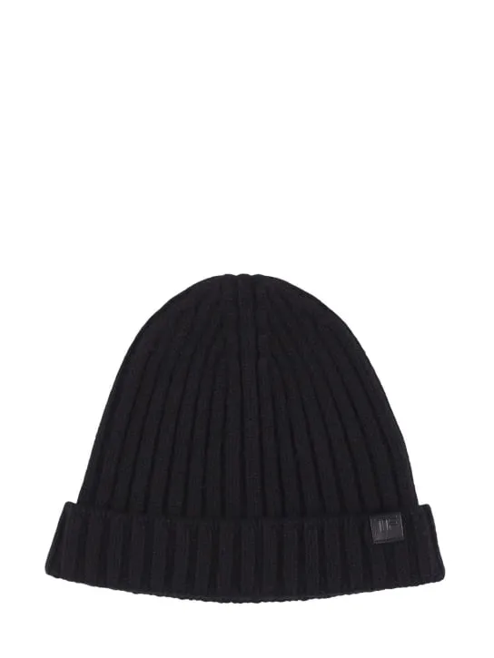 Tom Ford   Cashmere ribbed beanie hat 