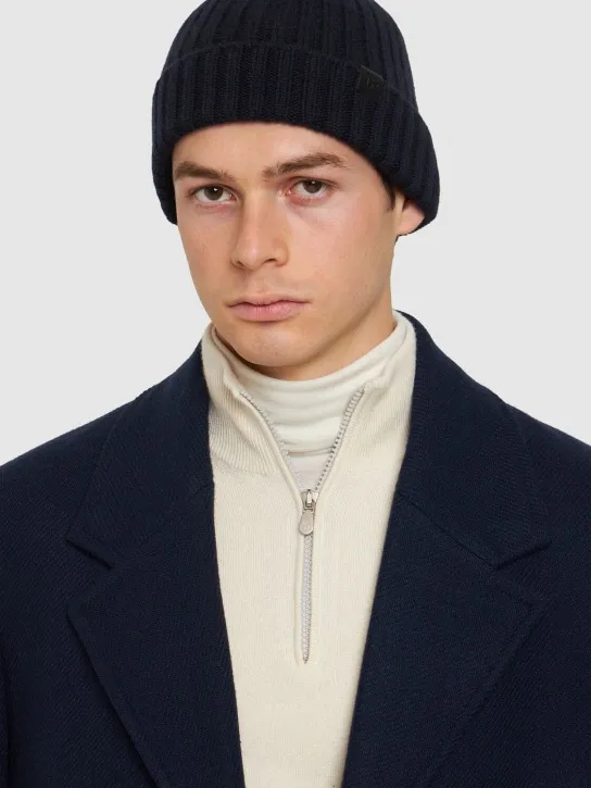 Tom Ford   Cashmere ribbed beanie hat 