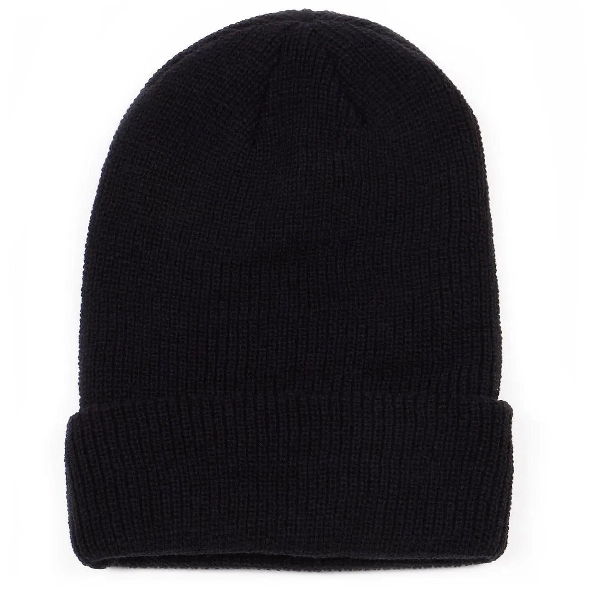 Ultra Soft Woven Knit Cuffed Beanie