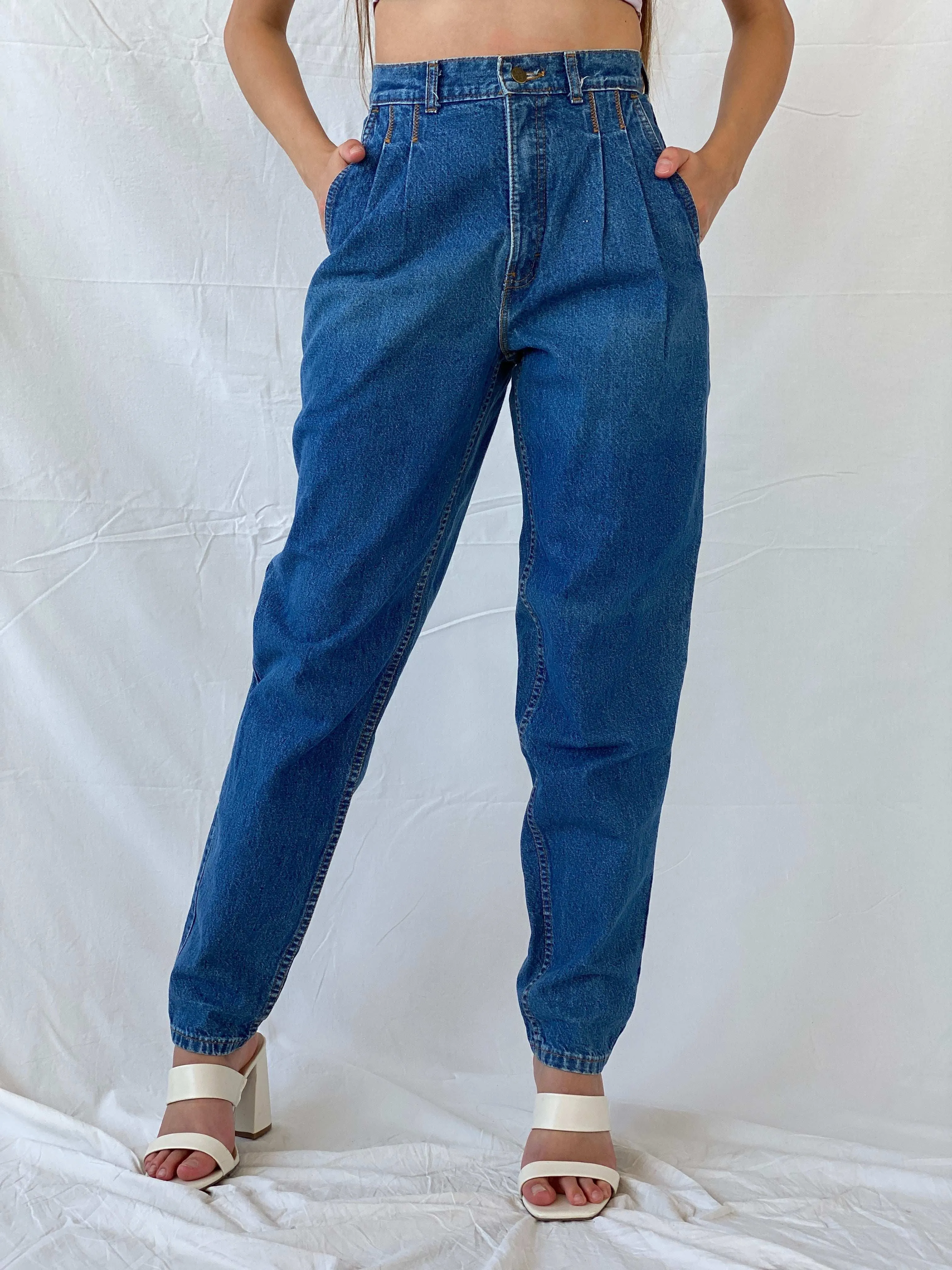 Vintage 90s Blue Bay High Waisted Jeans